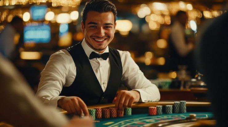 Ilustrasi langkah keamanan digital pada platform taruhan dan live casino online